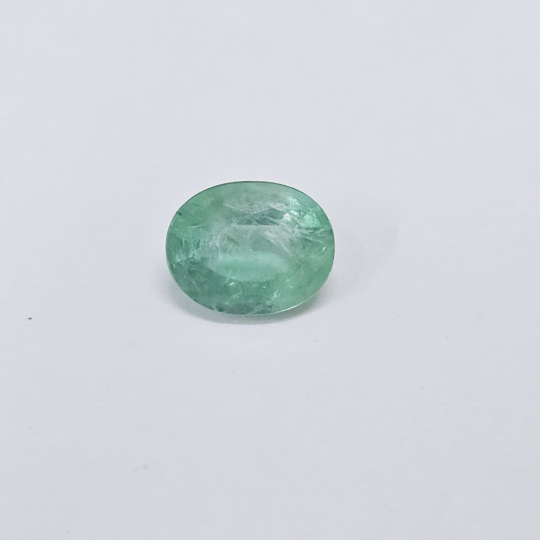 Certified Zambian Emerald (Panna)-2.35 Carats (2.59 Ratti) Zambia, SKU:BP0370