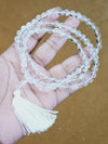 Jain Japa Mala in Clear Quartz(Sphatik) (108+3 Beads)