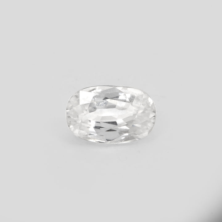 Natural White Zircon 5.55 Cts (6.11 Ratti)