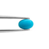 2Pc Lot Sleeping Beauty Turquoise 6x4mm 0.70 Carats