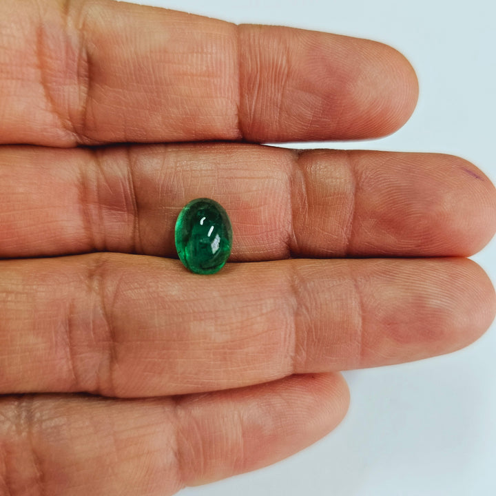 Certified Emerald (Panna) 3.80 Carats (4.18 Ratti) Brazil