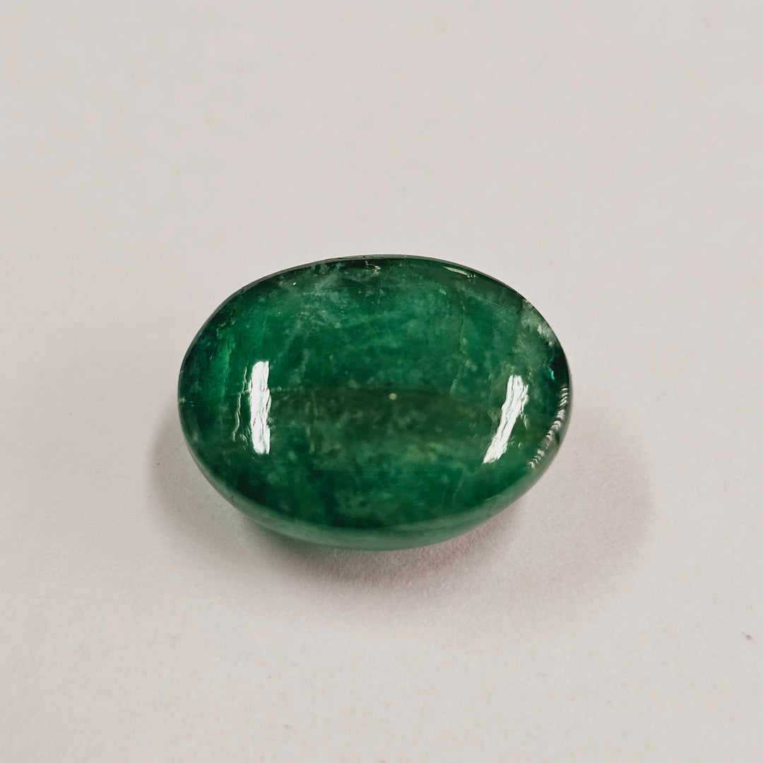 Certified Emerald (Panna) 12.80 Carats (14.08 Ratti) Zambian