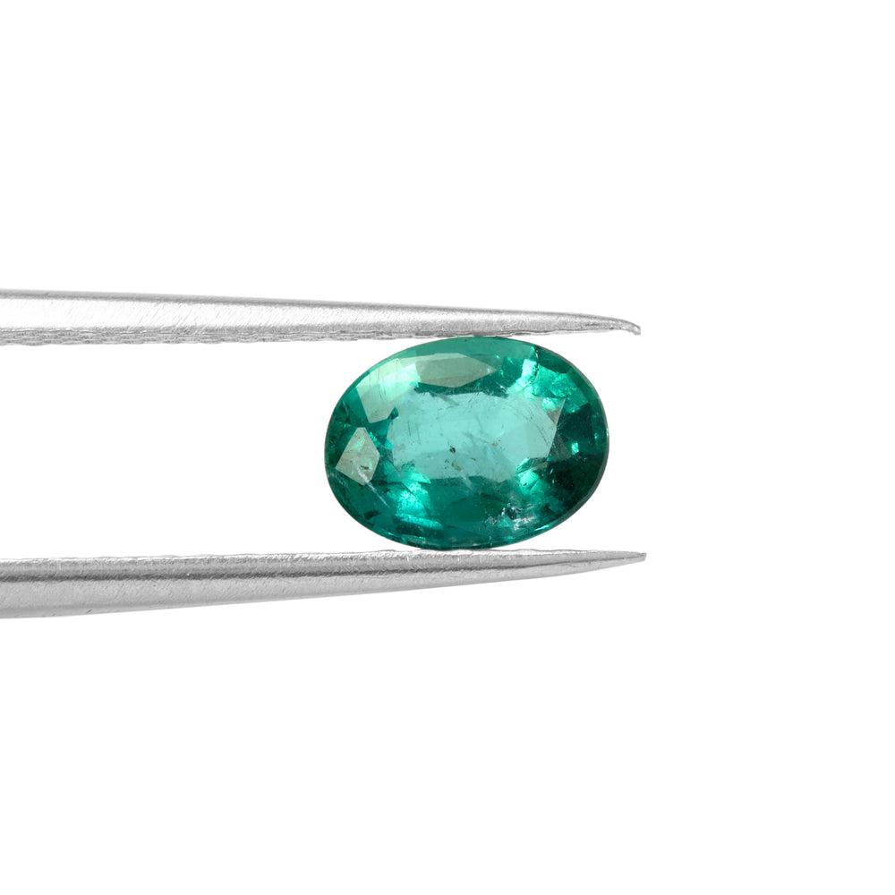Certified Zambian Emerald (Panna)-1.17 Carats (1.28 Ratti) Zambia, SKU:XY0346