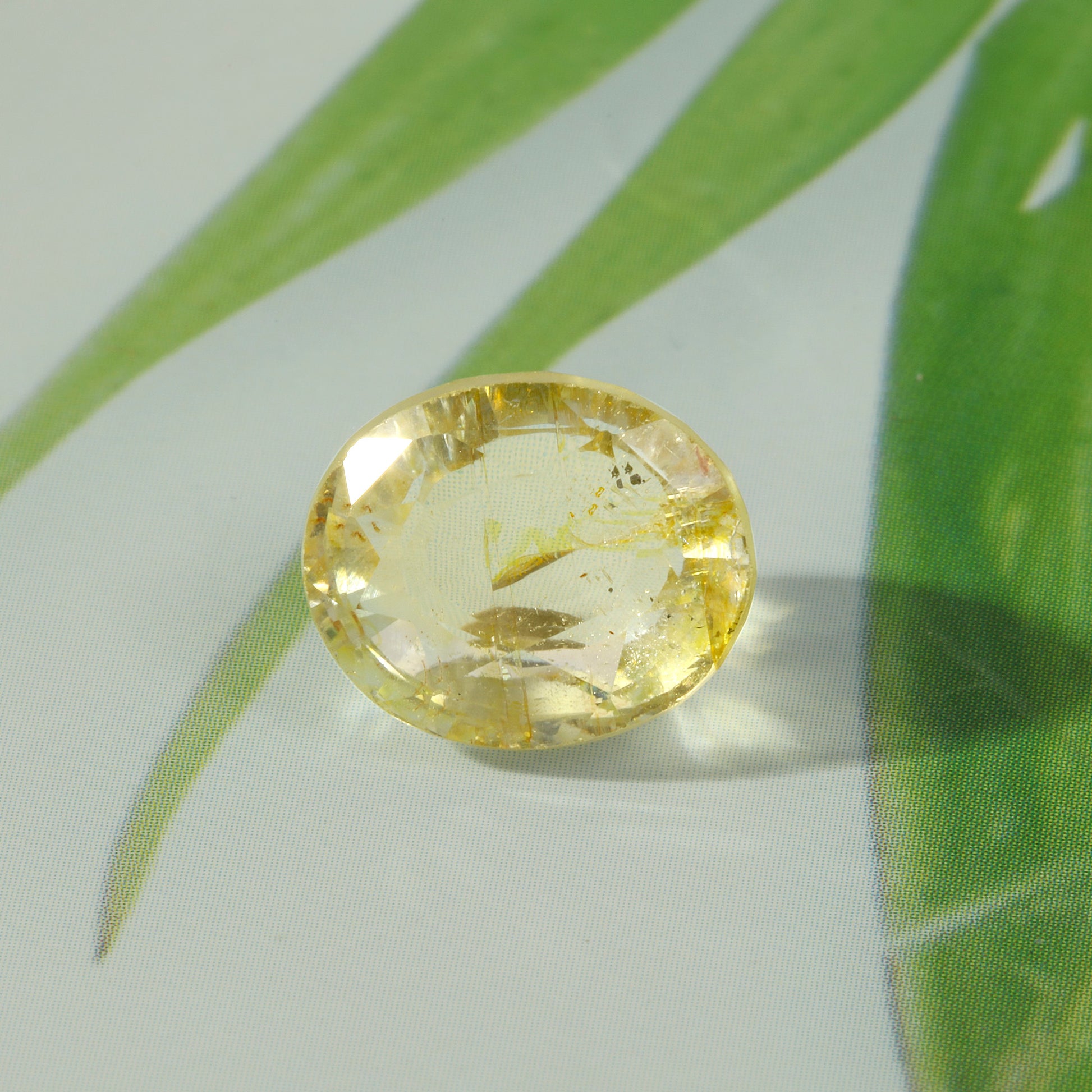 Certified Yellow Topaz 10.65 Cts (11.72 Ratti)