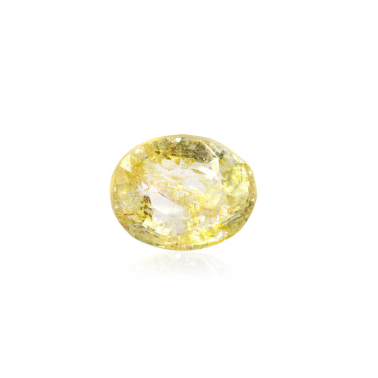 Certified Yellow Topaz 10.35 Cts (11.39 Ratti)