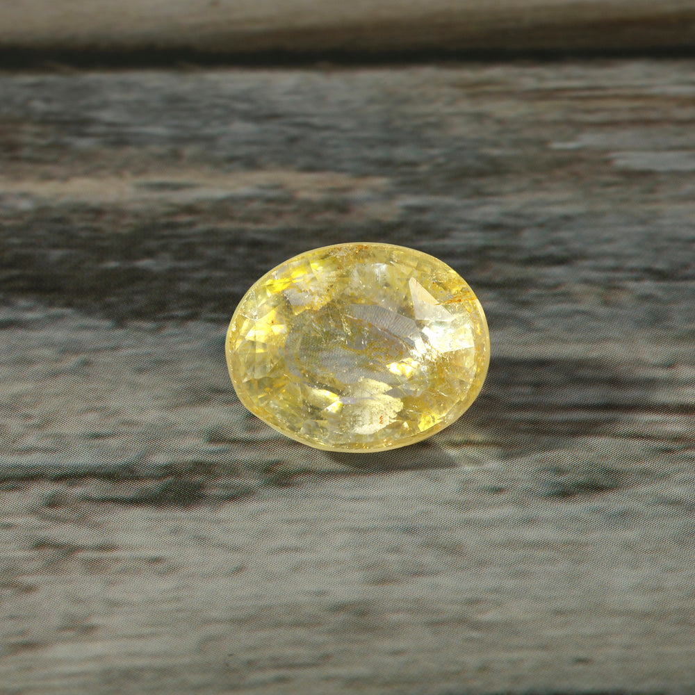 Certified Yellow Topaz 10.41 Cts (11.45 Ratti) YBZI69