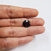 Certified Black Hessonite (Kala Gomed) 8.69Cts (9.56 Ratti) YCZI01