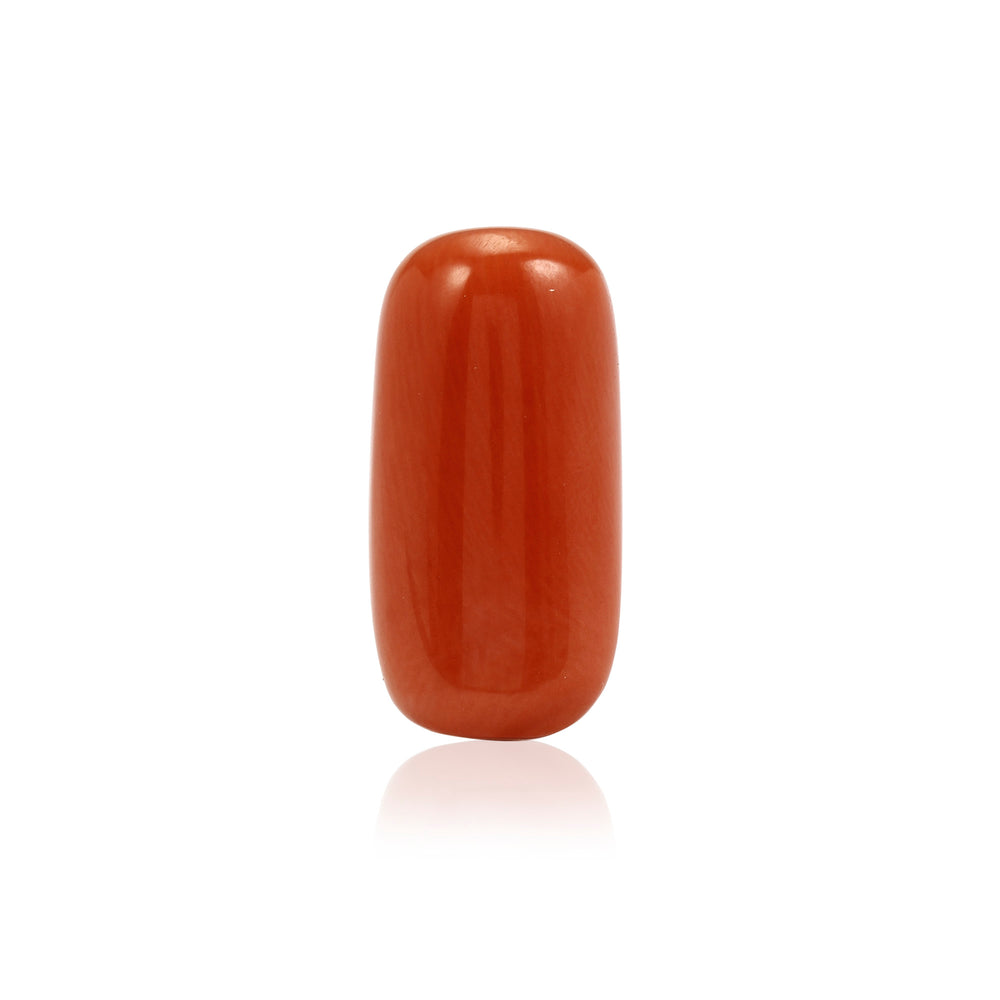 Red Coral (Moonga) 8.40 Cts. (9.24 Ratti) Italy YCZI57