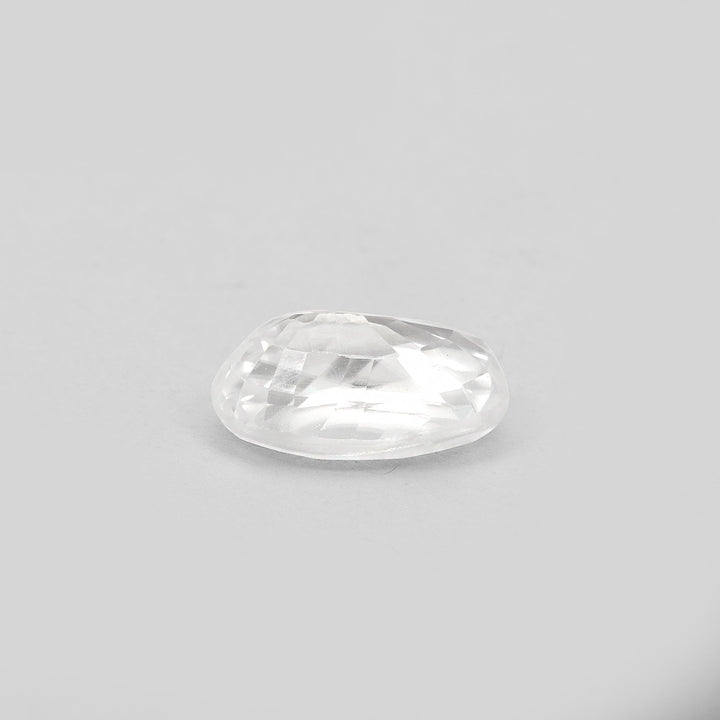 Certified White Zircon 7.55 Cts (8.31 Ratti) YGVW80