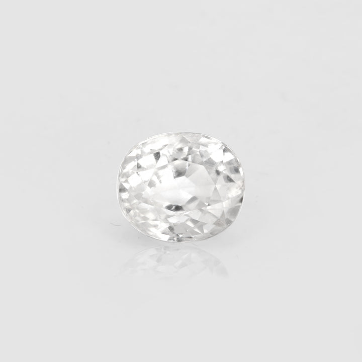 Natural White Zircon 5.02 Cts (5.52 Ratti)