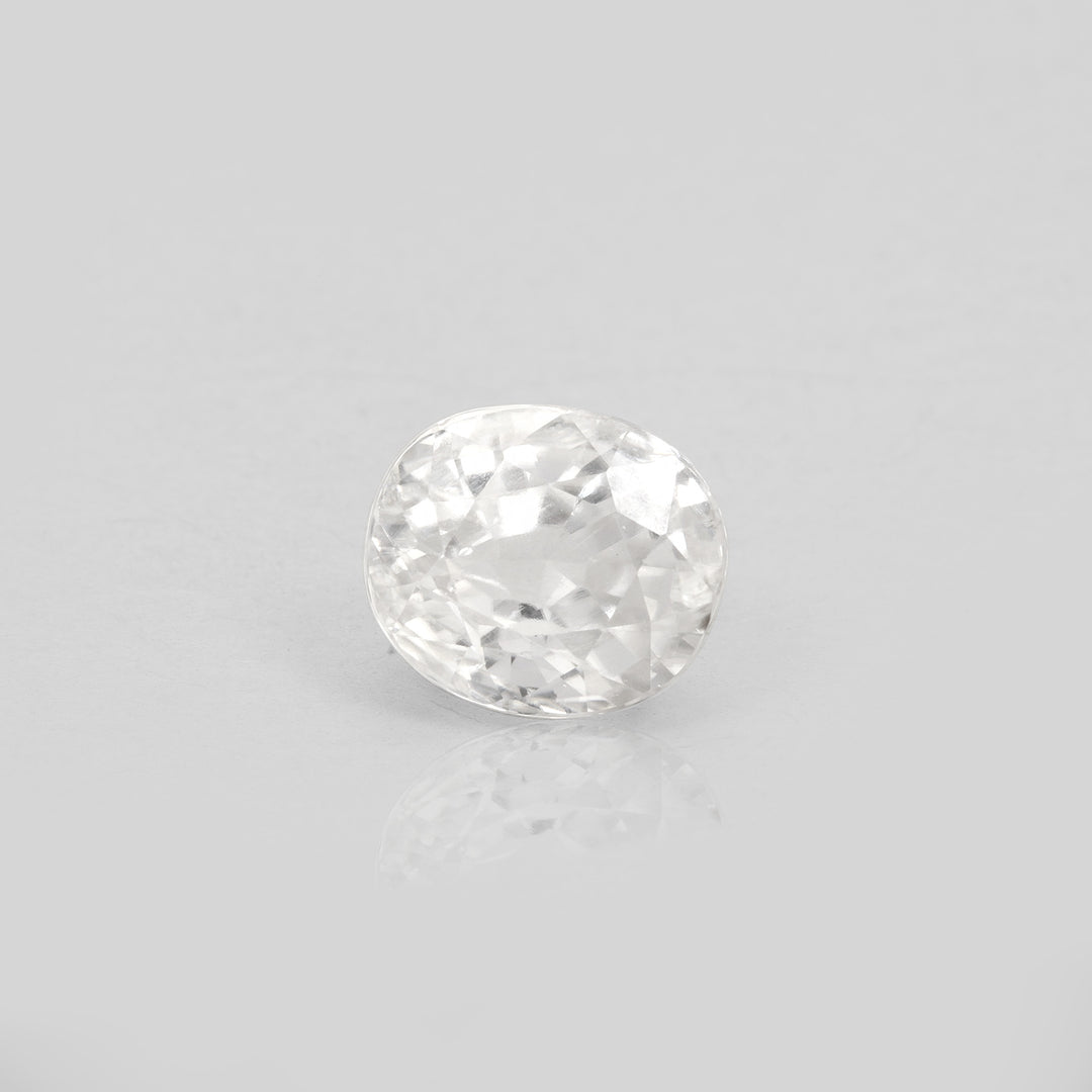 Natural White Zircon 5.02 Cts (5.52 Ratti)