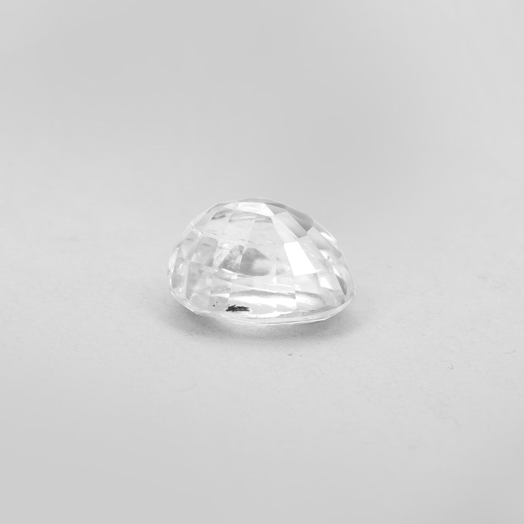 Natural White Zircon 5.02 Cts (5.52 Ratti)