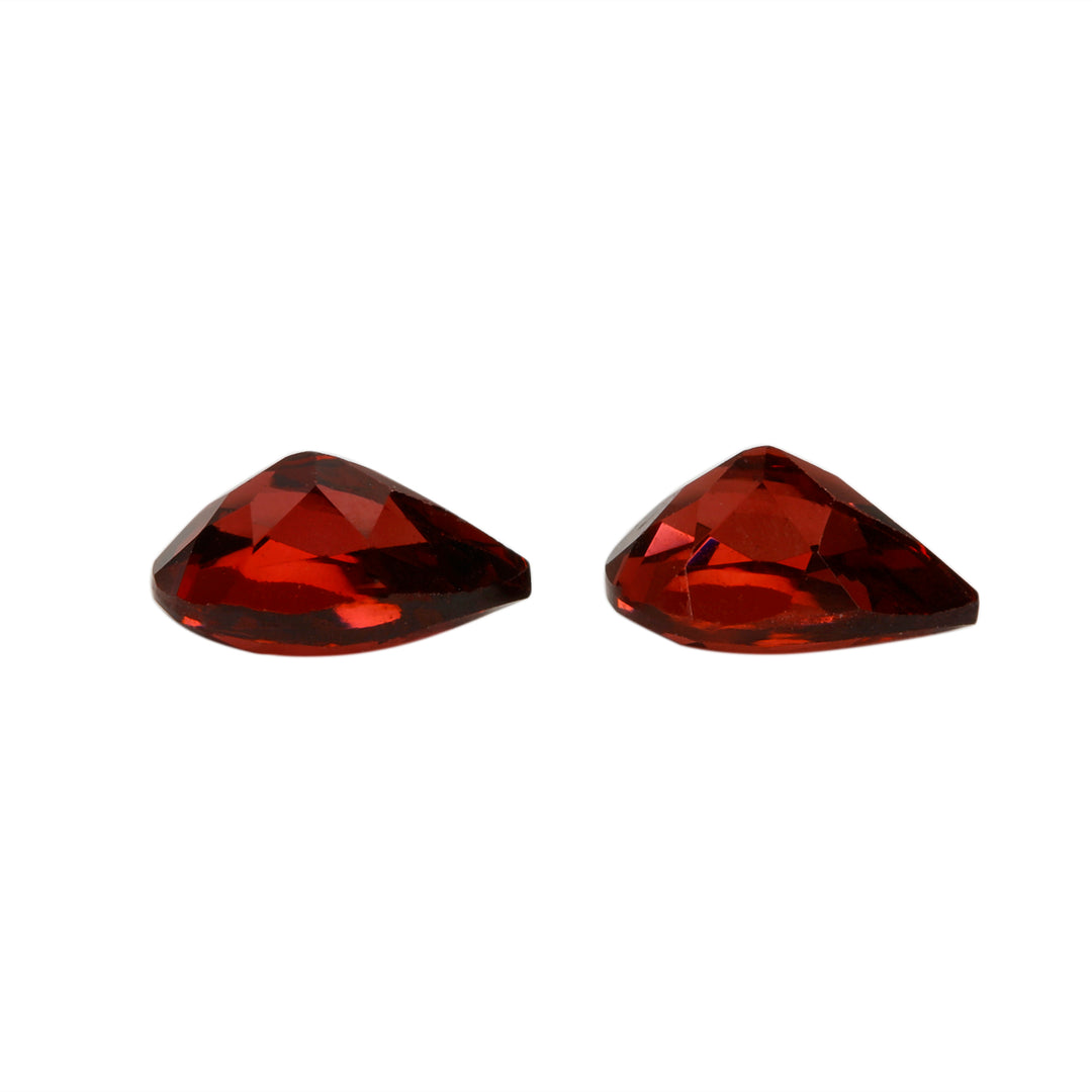 2Pc Lot Umbalite Garnet (Pear 7x5mm) 1.70 Carats