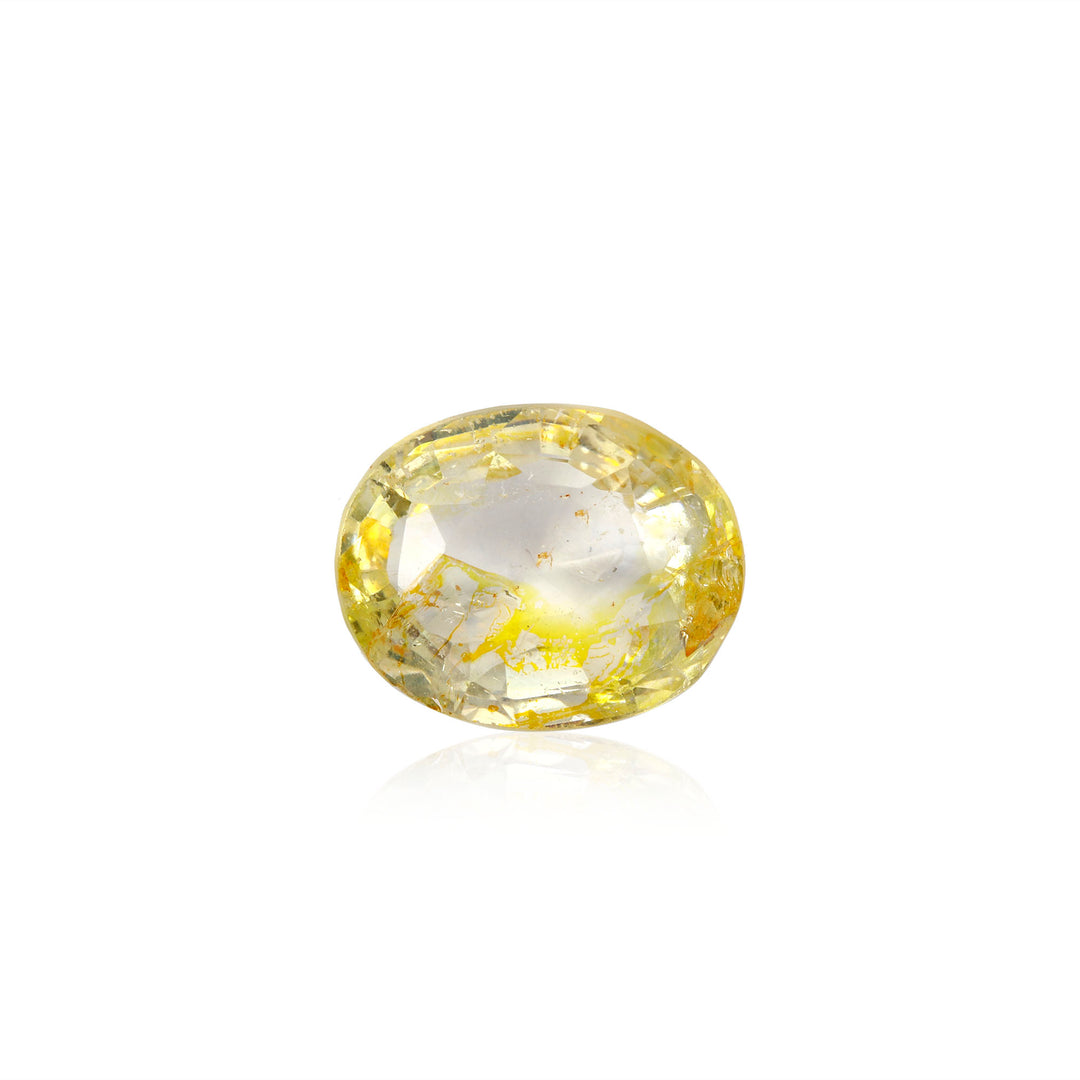 Certified Yellow Topaz 7.85 Cts (8.64 Ratti)