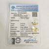 Certified Yellow Topaz 9.47 Cts (10.41 Ratti) ZJZI31