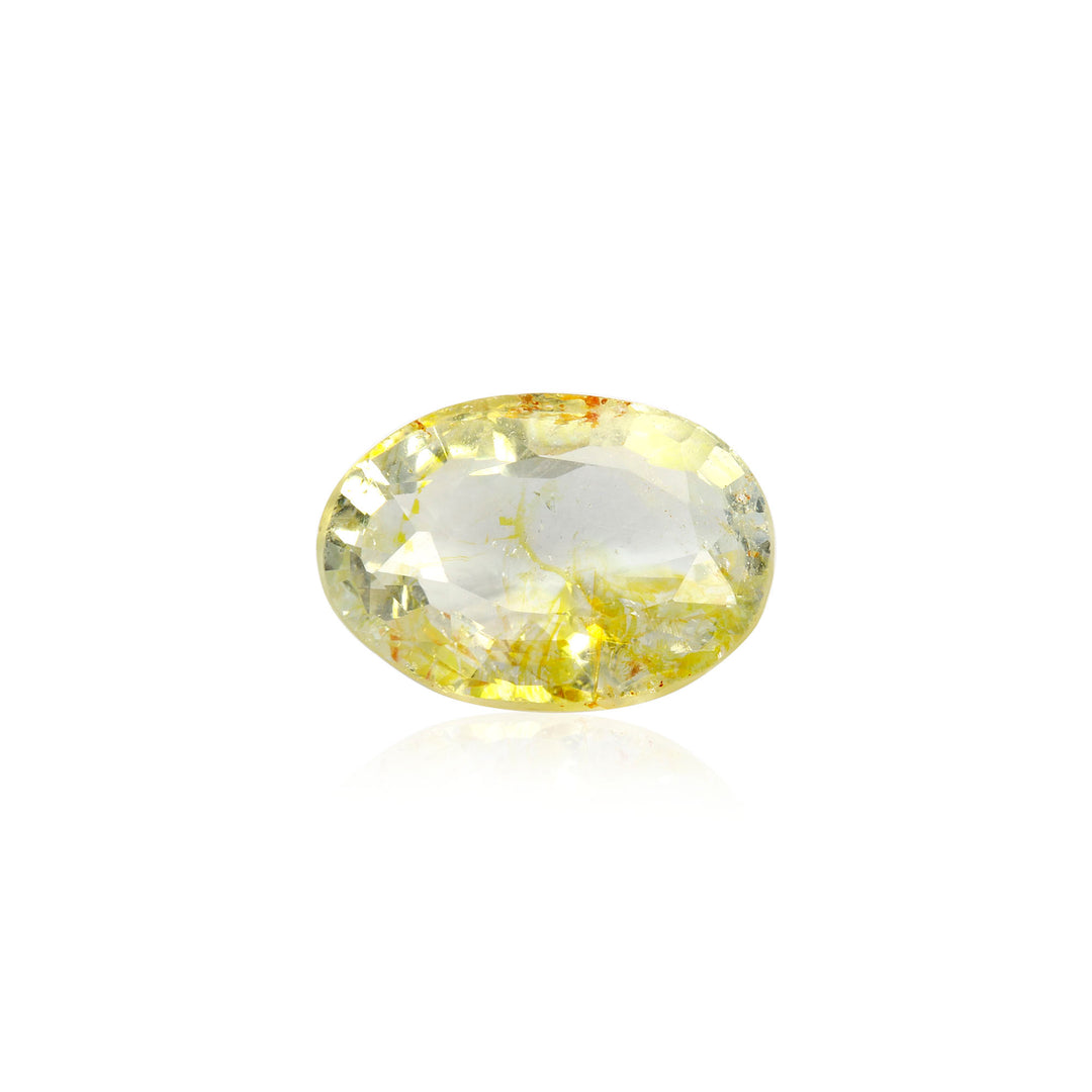 Certified Yellow Topaz 9.45 Cts (10.40 Ratti)