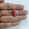 Certified Red Coral (Moonga) 9.23 Cts. (10.15 Ratti) Italy ZUZI57