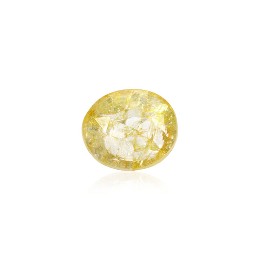 Certified Yellow Topaz 7.57 Cts (8.33 Ratti)