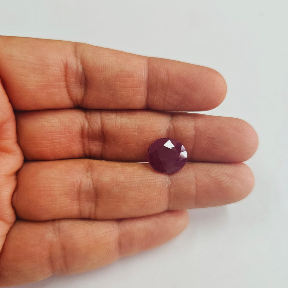 Certified Ruby (Manik) 8.98 Cartas (9.87 Ratti) SKU-ZXZA17