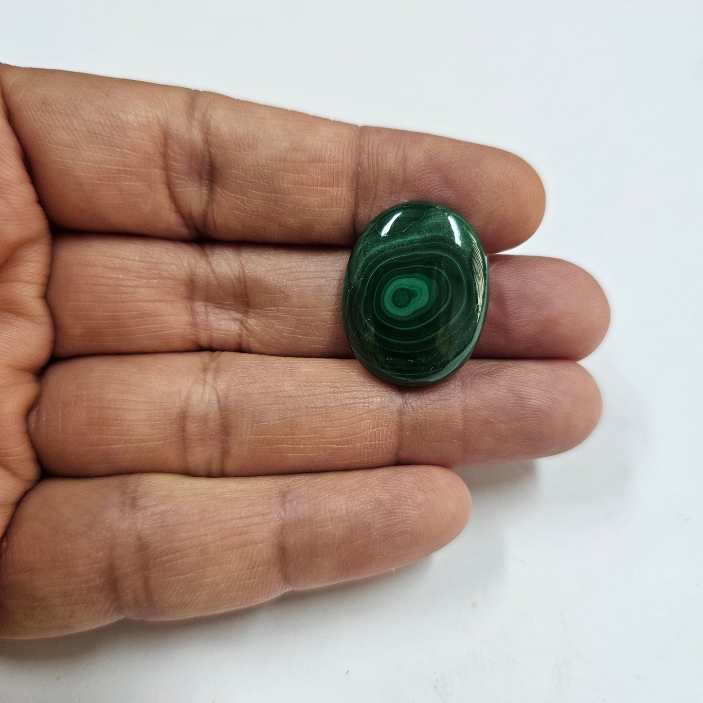 Malachite Oval 29.84 Carats