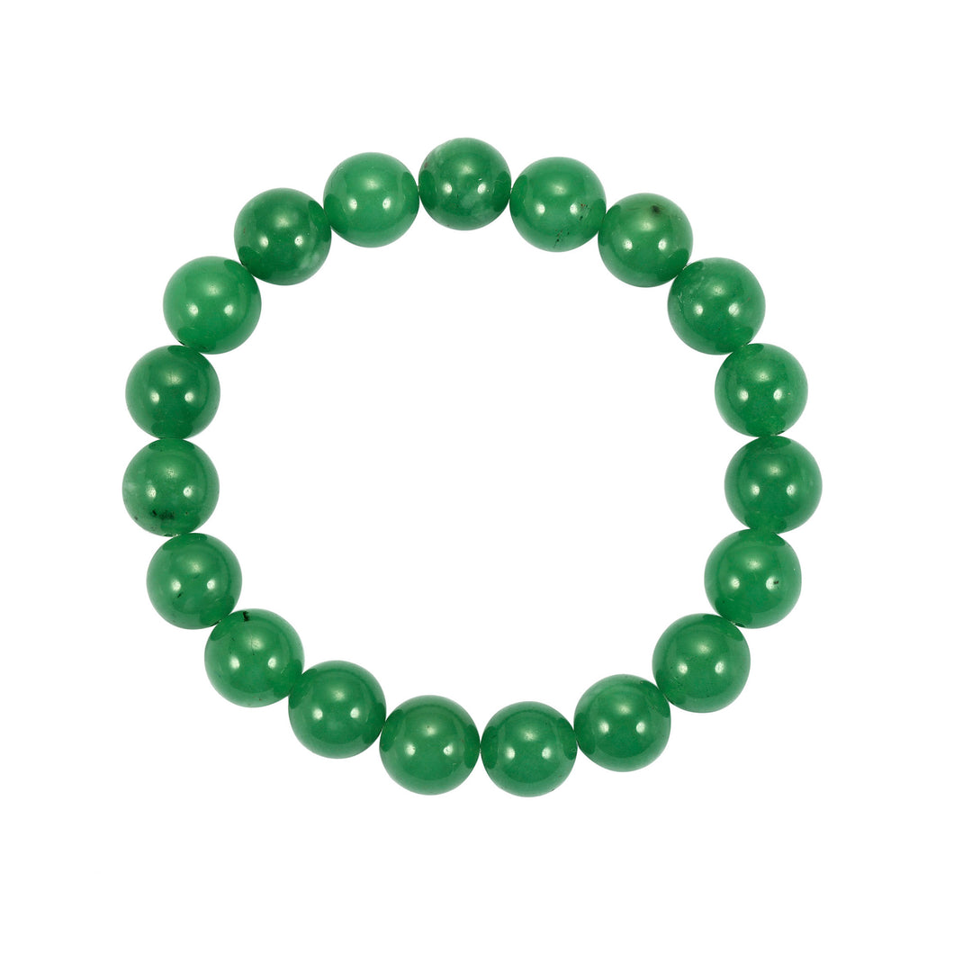 Green Aventurine Bracelet 10MM Round | Healing Energy