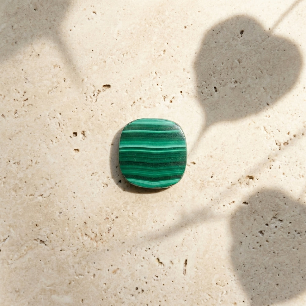 Malachite Cushion 15.7 carats ML041