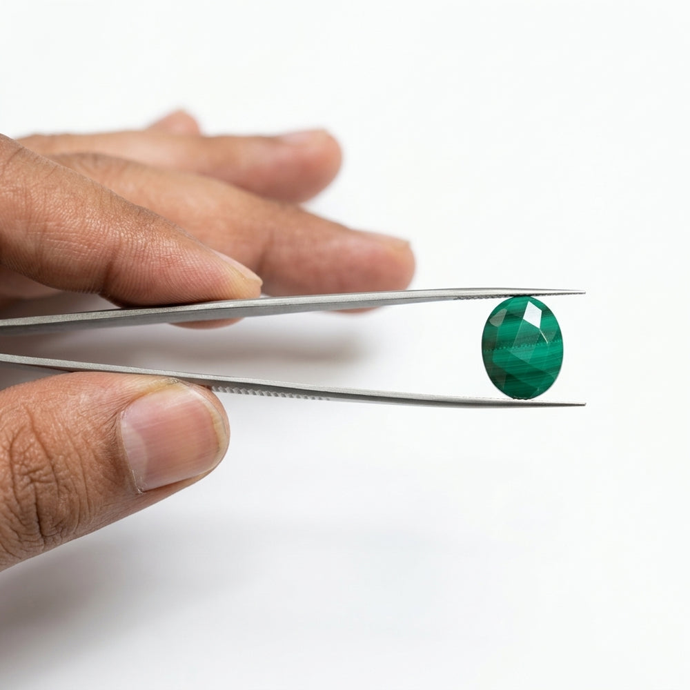 Malachite Oval 67.8 Carats ML044 (Set of 4)