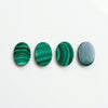 Malachite Oval 67.8 Carats ML044 (Set of 4)