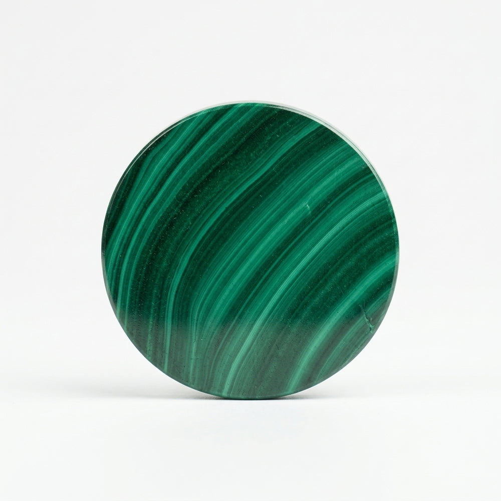 Malachite Round 21.08 Carats ML045