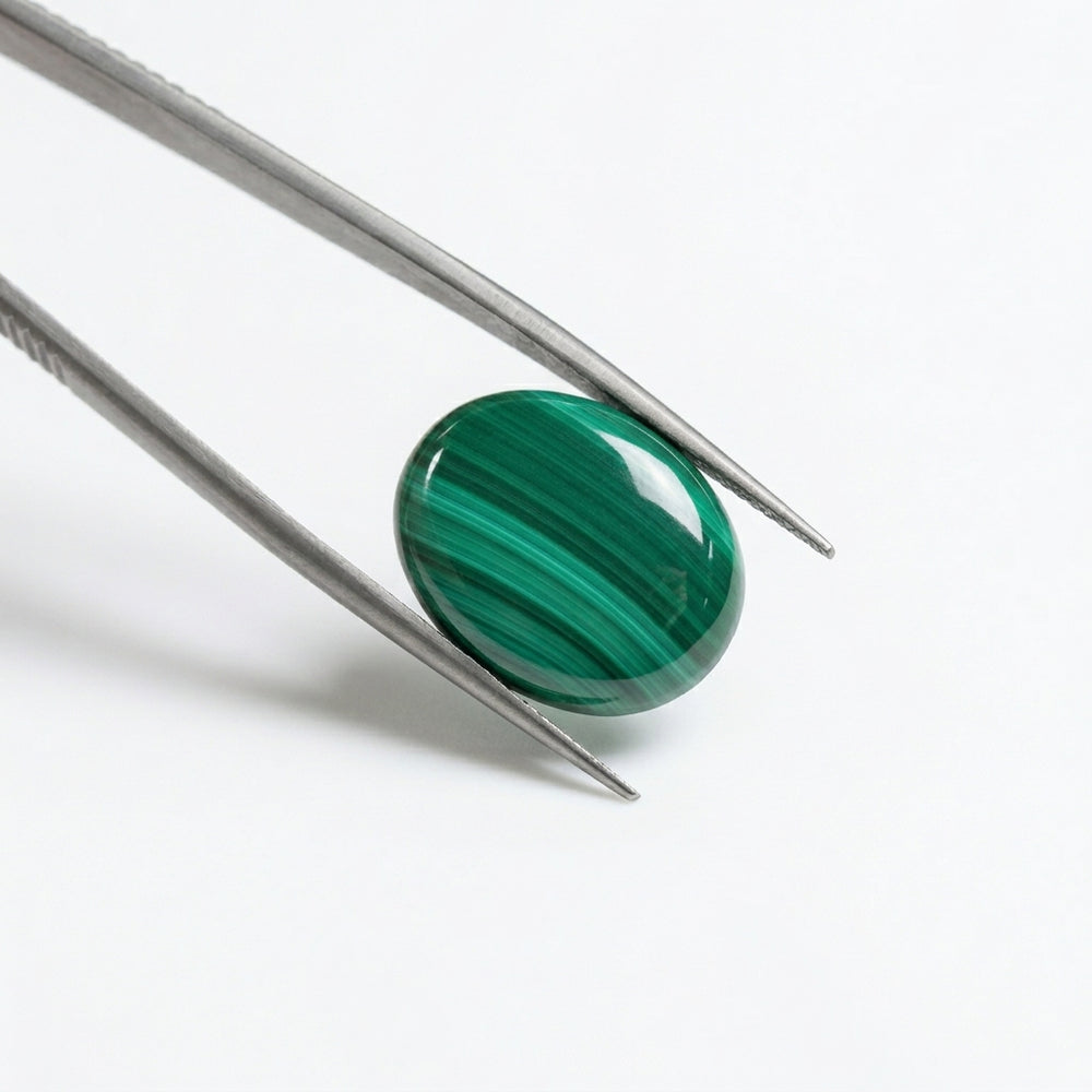 Malachite Oval 15.4 Carats ML042