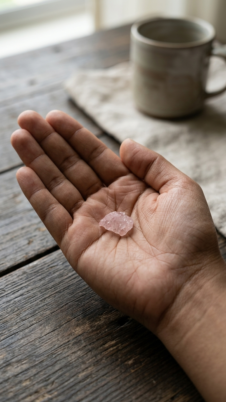 Rose Quartz – Natural Love & Healing Crystal 7.47 Carats RQZ05