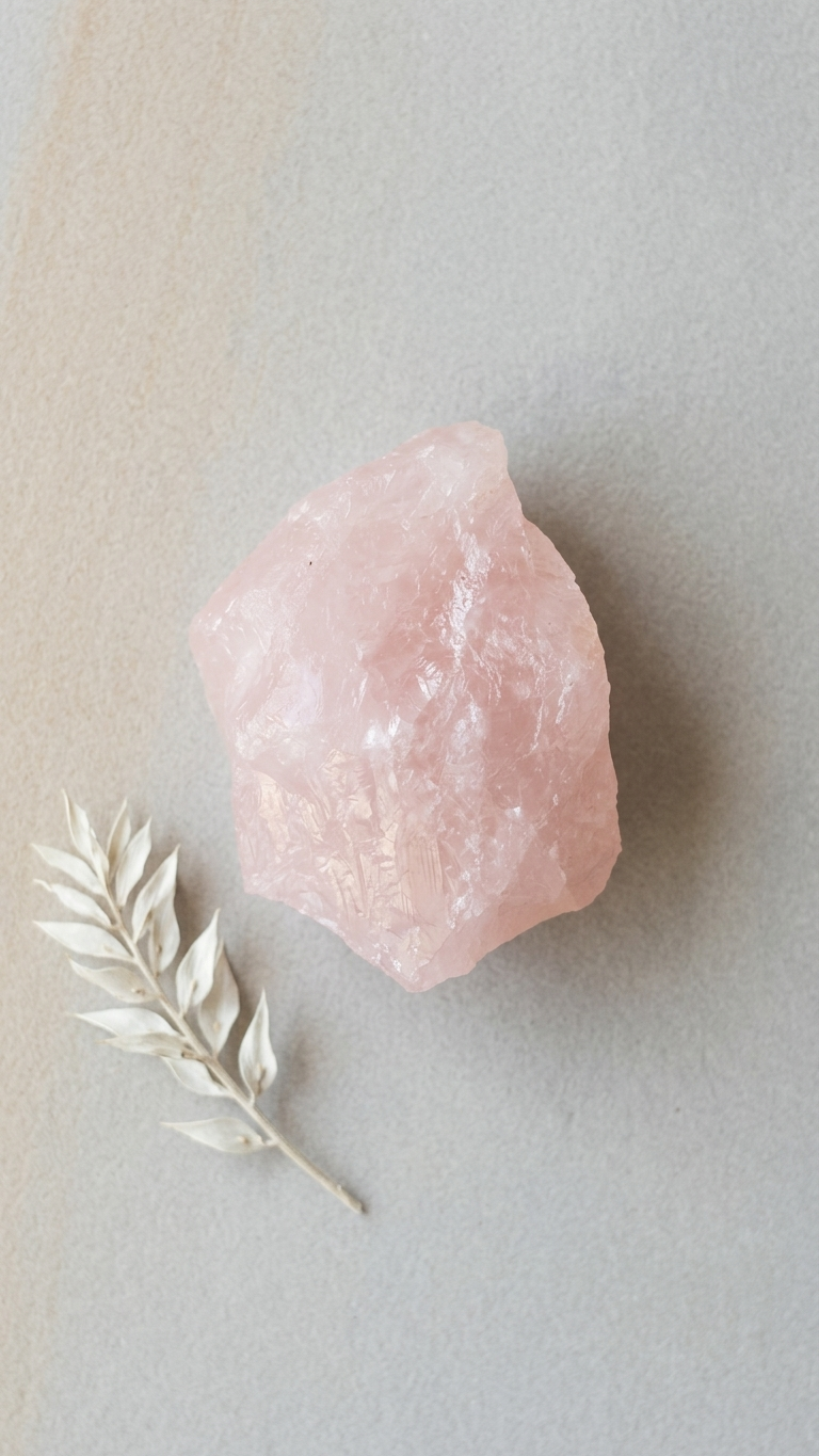 Rose Quartz - Natural Love & Healing Crystal 143.81 Carats RQZ03