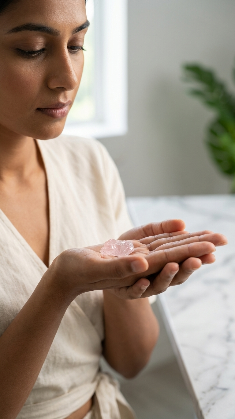 Rose Quartz – Natural Love & Healing Crystal 7.47 Carats RQZ05