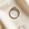 0.90 Ct Diamond Ring in White Gold (GIA Certified, VVS1, G Colour)