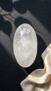 Natural Crystal Quartz Gemstone Shivlingam CQS003
