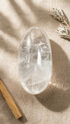 Natural Crystal Quartz Gemstone Shivlingam CQS004