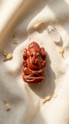 Natural Red Jasper Ganesh Ji- Vastu Energy Idol