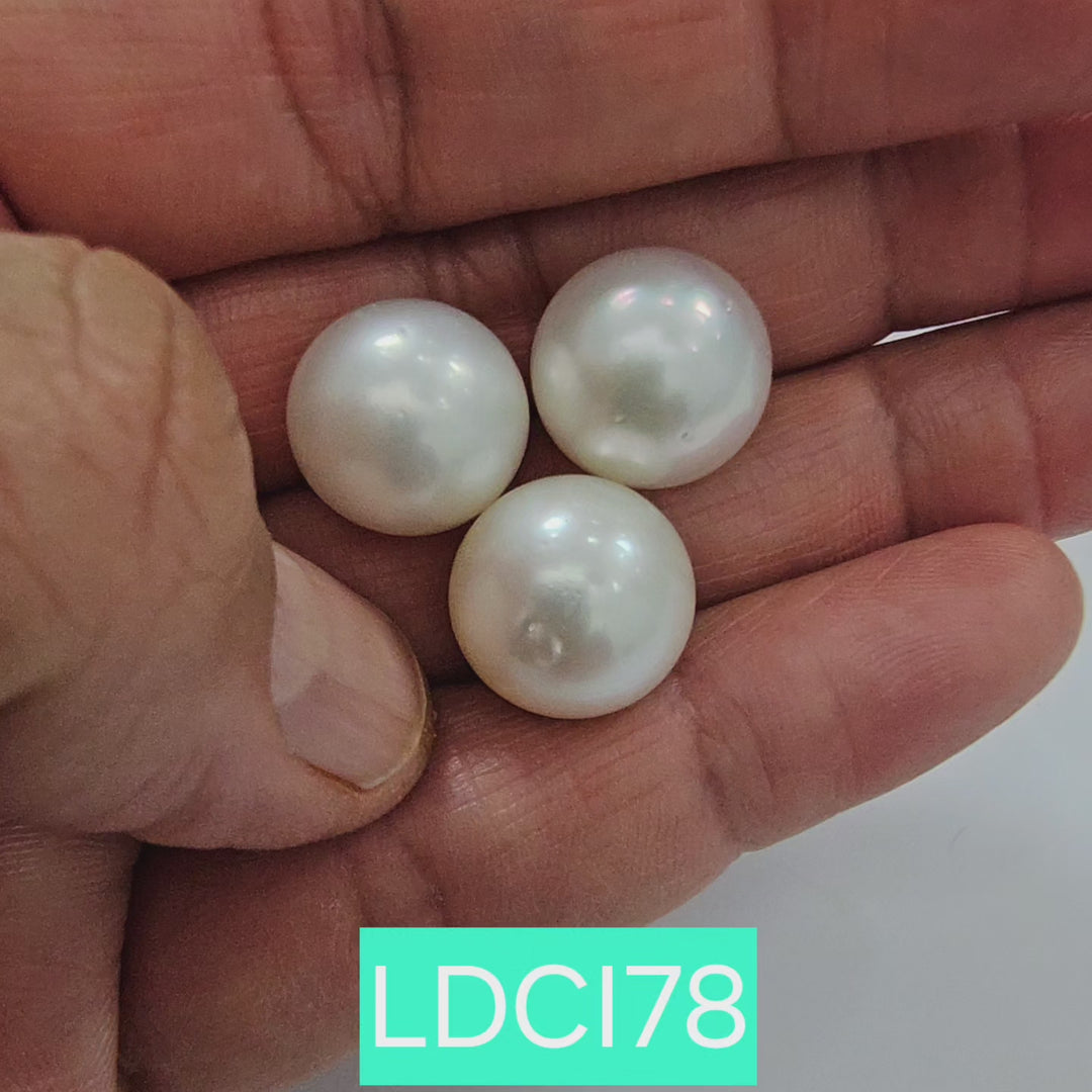 14mm South Sea White Pearl Undrilled 19.60 Carats