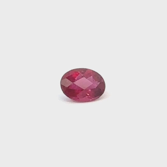 Rubellite Tourmaline 9x7mm 1.55 Carats