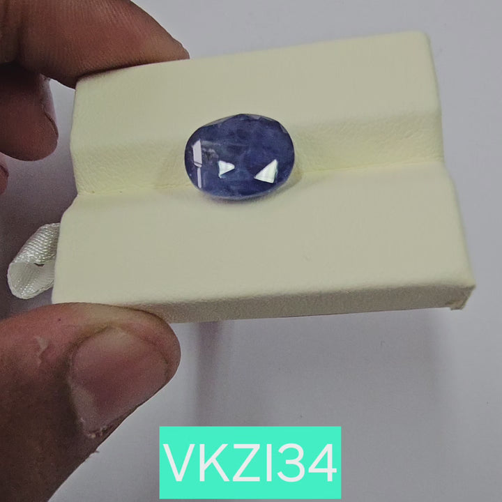 Blue Sapphire (Neelam) 9.19 Cts (10.12 Ratti) Sri Lanka (Ceylon)