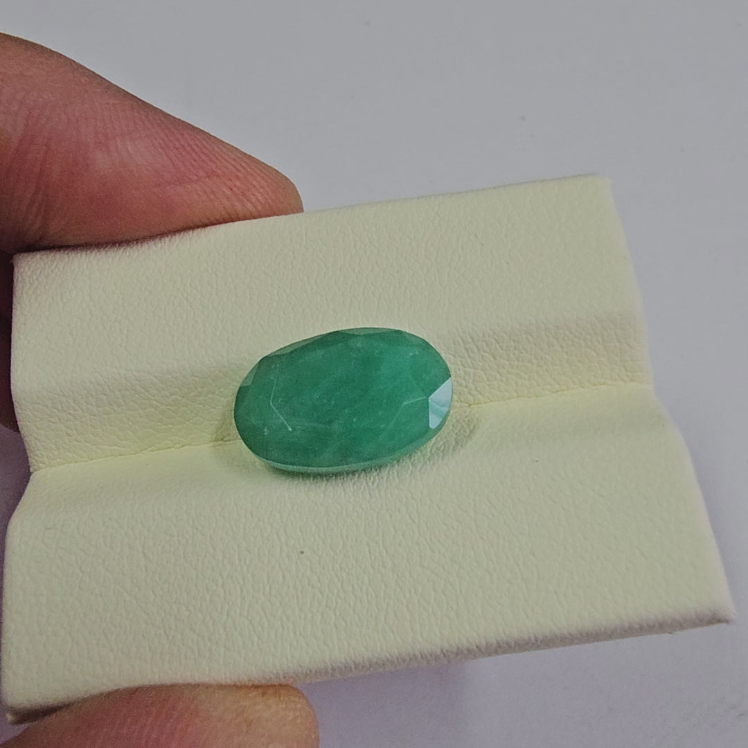 Certified Zambian Emerald (Panna) 6.85 Cts (7.54 Ratti) Zambia