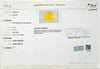 Certified Yellow Sapphire-4.41 Carats (4.85 Ratti) Thailand, SKU: WRPX45