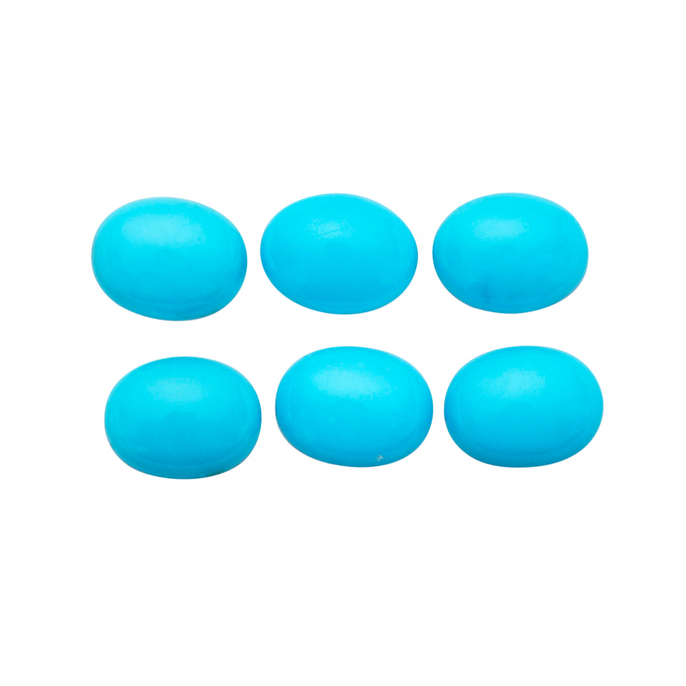 Sleeping Beauty Turquoise 9x7mm 1.40 Carats