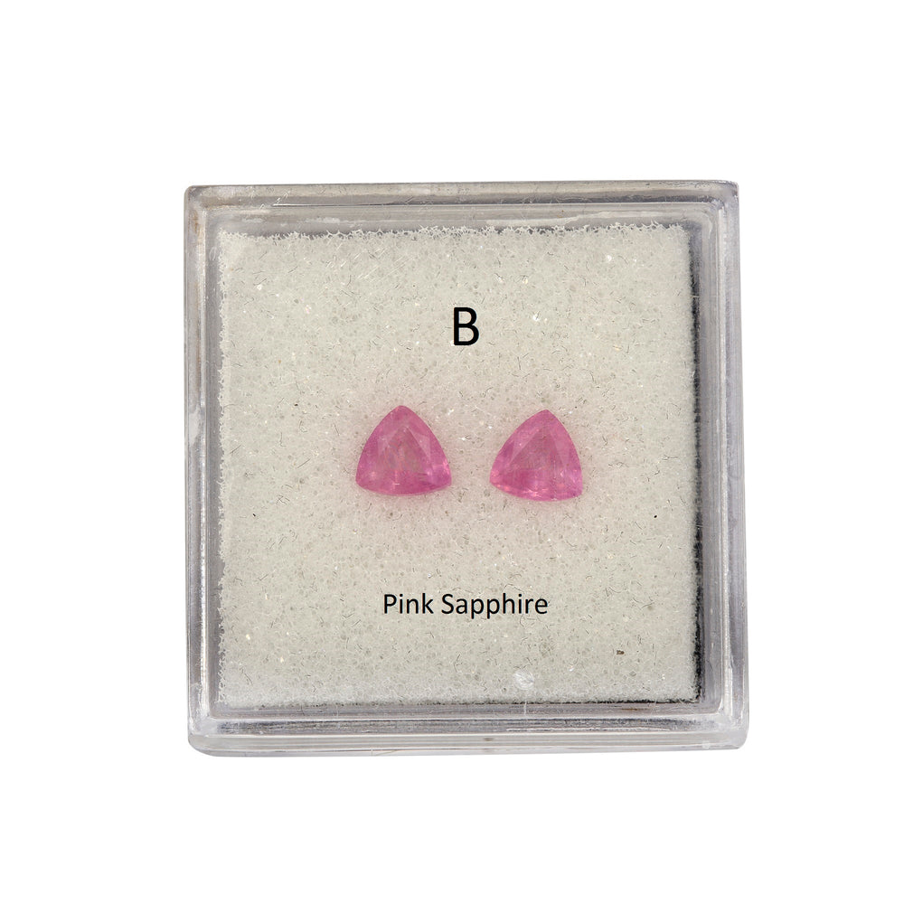 Matching Pairs in Pink Sapphire