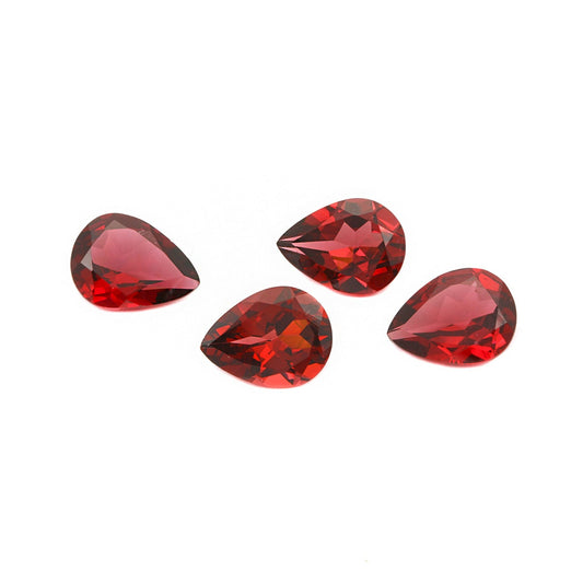 2Pc Lot Rhodolite Garnet 9x7mm 3.40 Carats