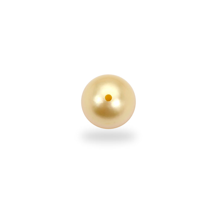 Golden South Sea Pearl Full Drilled 7mm-8mm 2.45 Carats