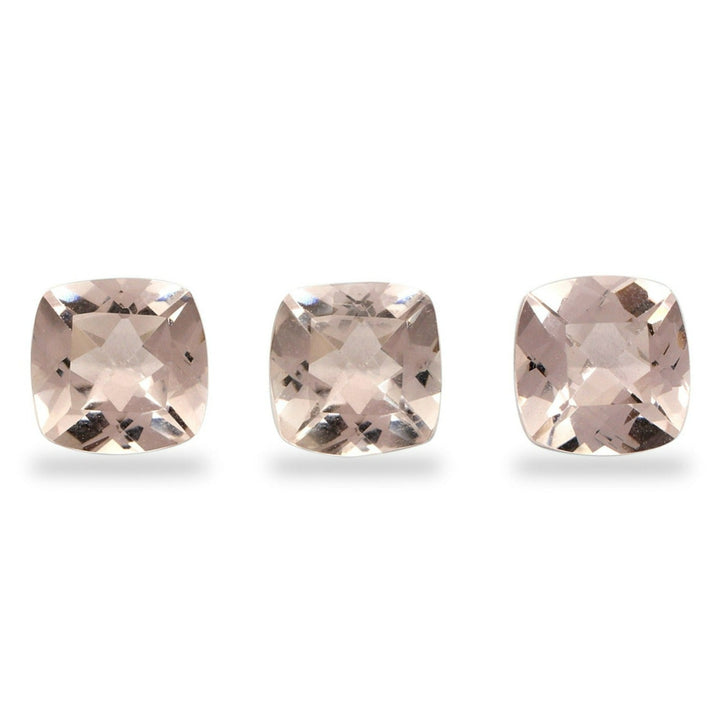 Peach Morganite 5x5mm 0.45 Carats