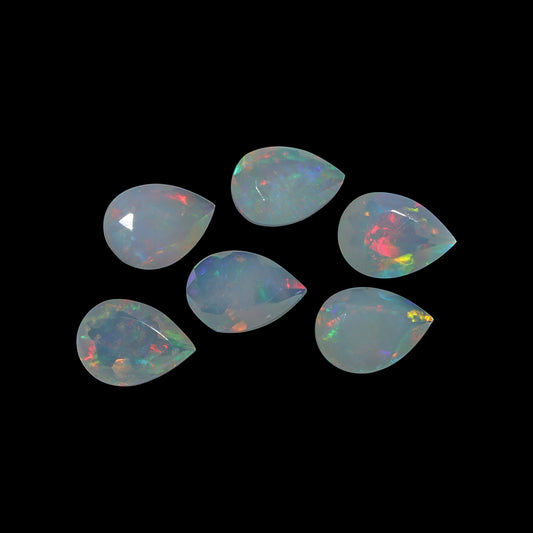 2Pc Lot Ethiopian Opal 7x5mm 0.70 Carats