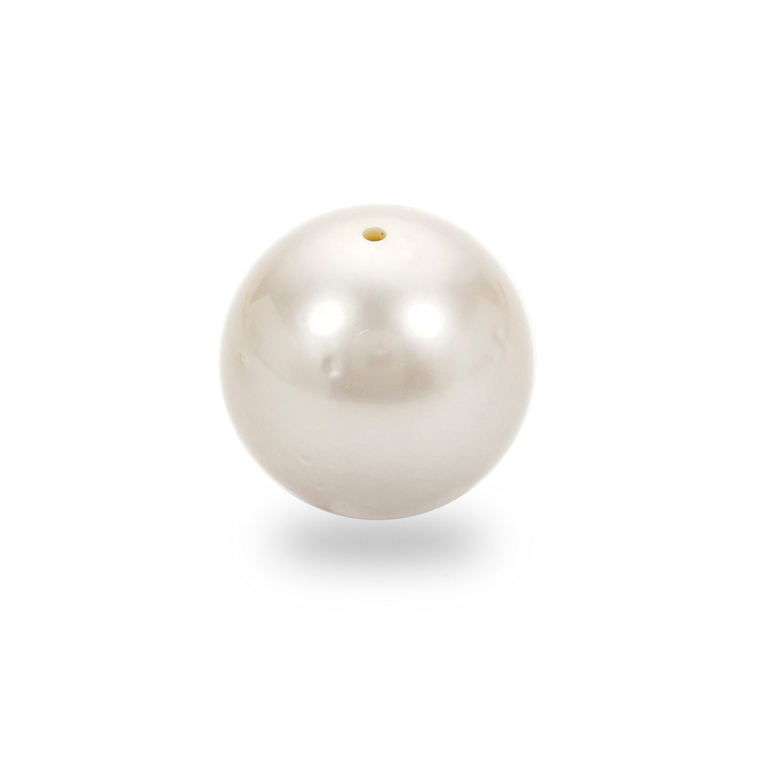 White South Sea Pearl Full Drilled 11-12mm 10.80 Carats