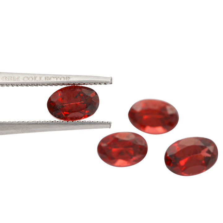 4Pc Lot Mahenge Garnet 6x4mm 2.40 Carats